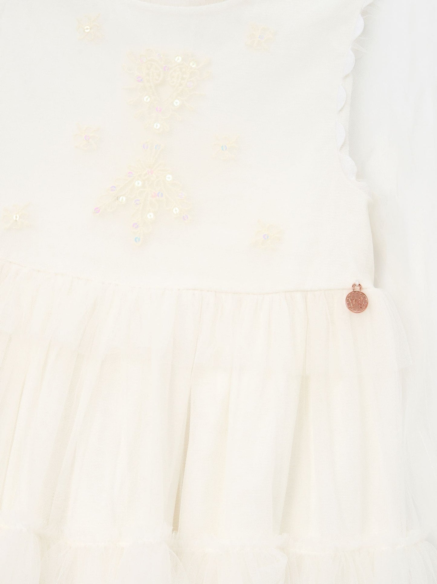 Angel & Rocket Natural Beau Embroidered Boho Dress image 7
