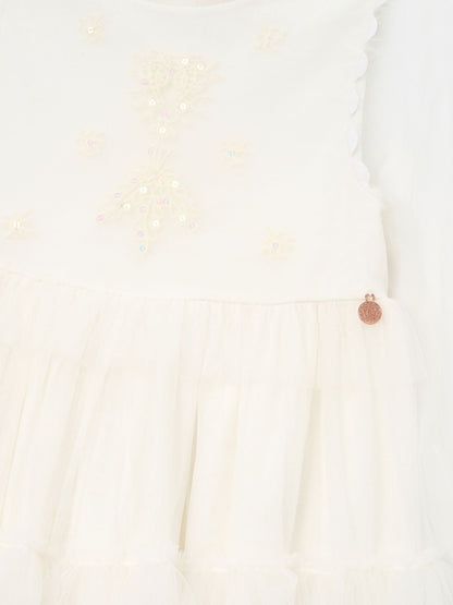 Angel & Rocket Natural Beau Embroidered Boho Dress image 7