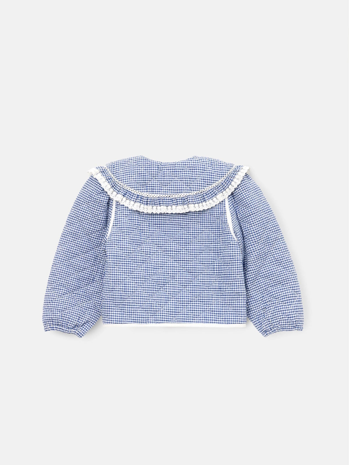 Dsiney Kidz - Angel & Rocket Blue Lottie Quilted Lace Trim Collar Jacket image 6