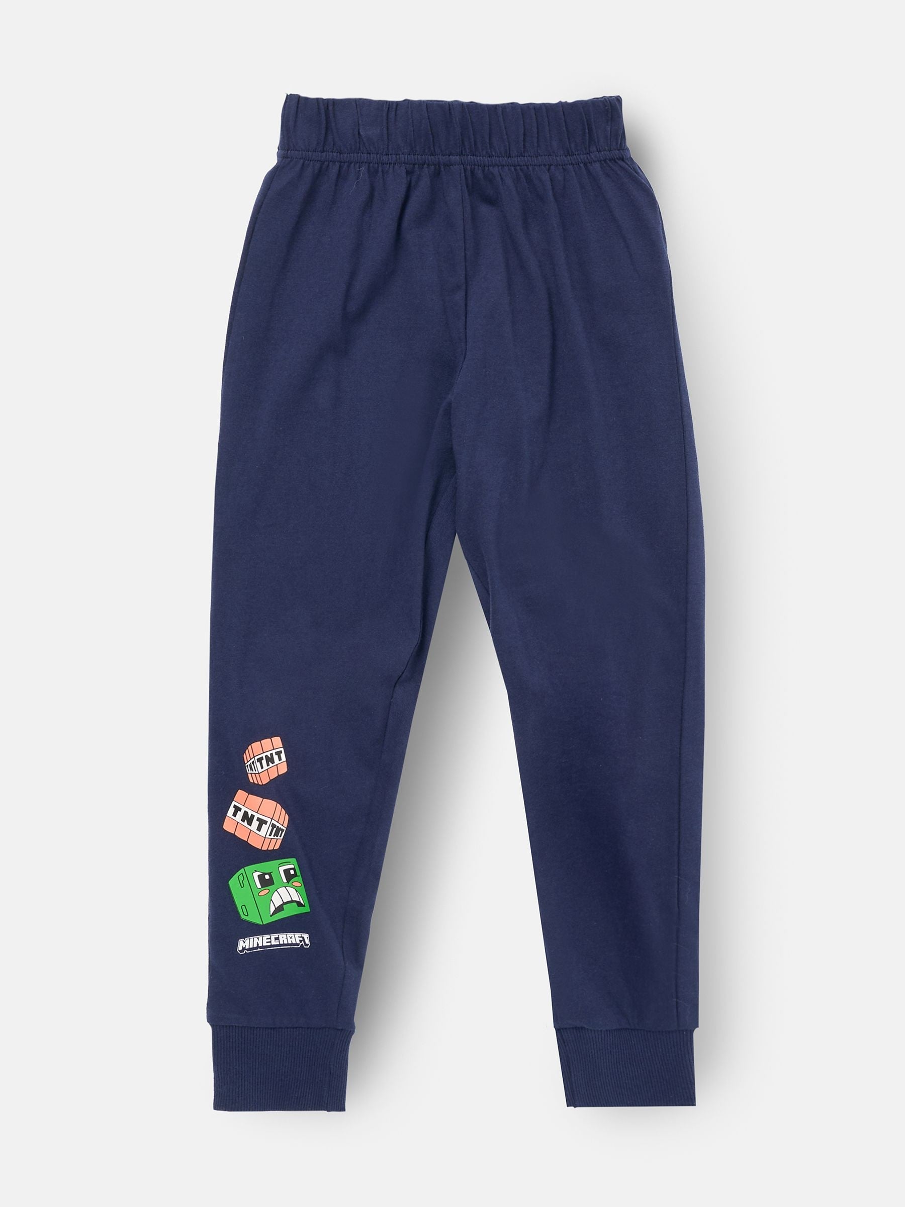 Dsiney Kidz - Angel & Rocket Blue Minecraft Varsity Pyjamas image 4