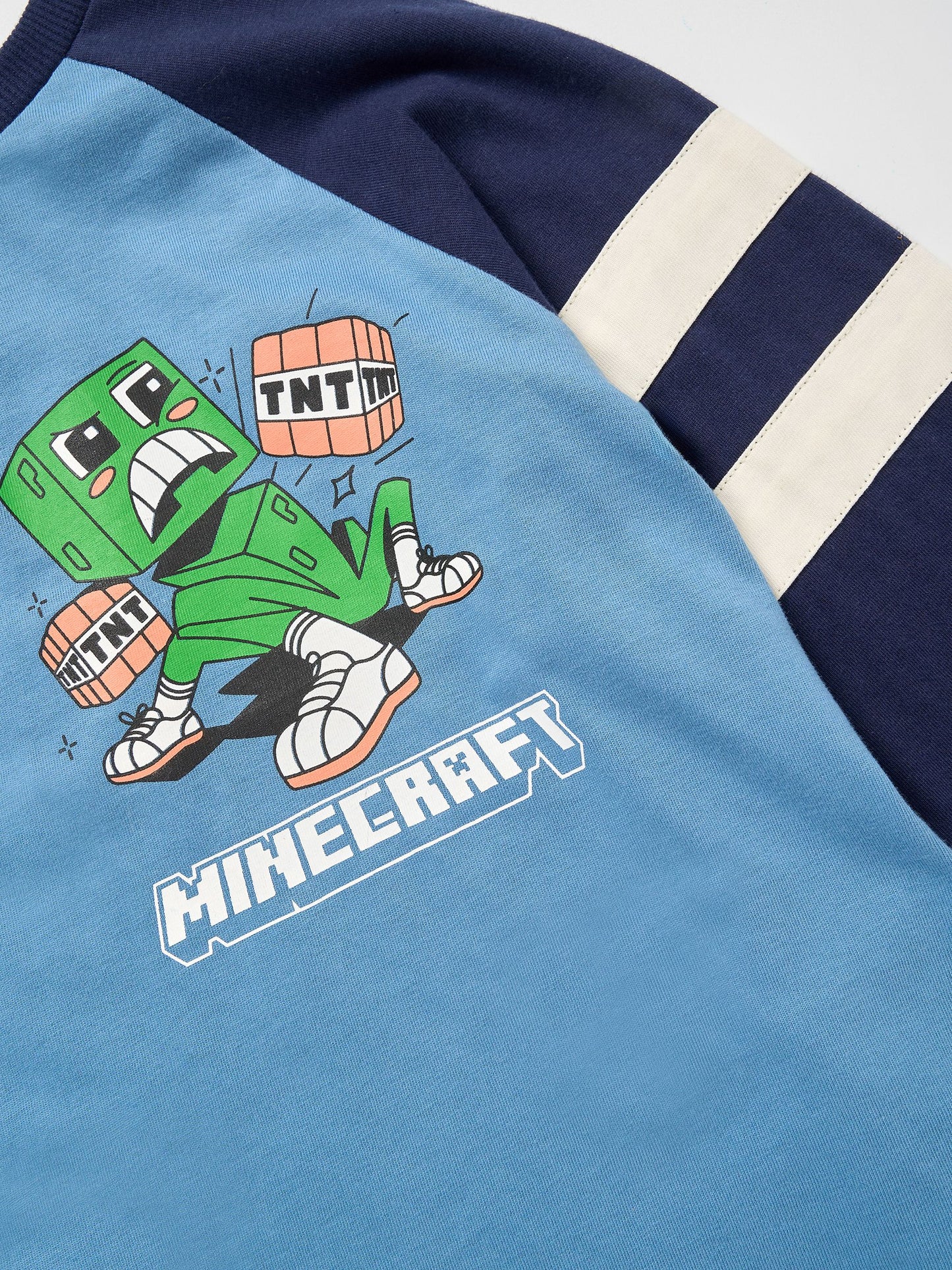 Dsiney Kidz - Angel & Rocket Blue Minecraft Varsity Pyjamas image 5