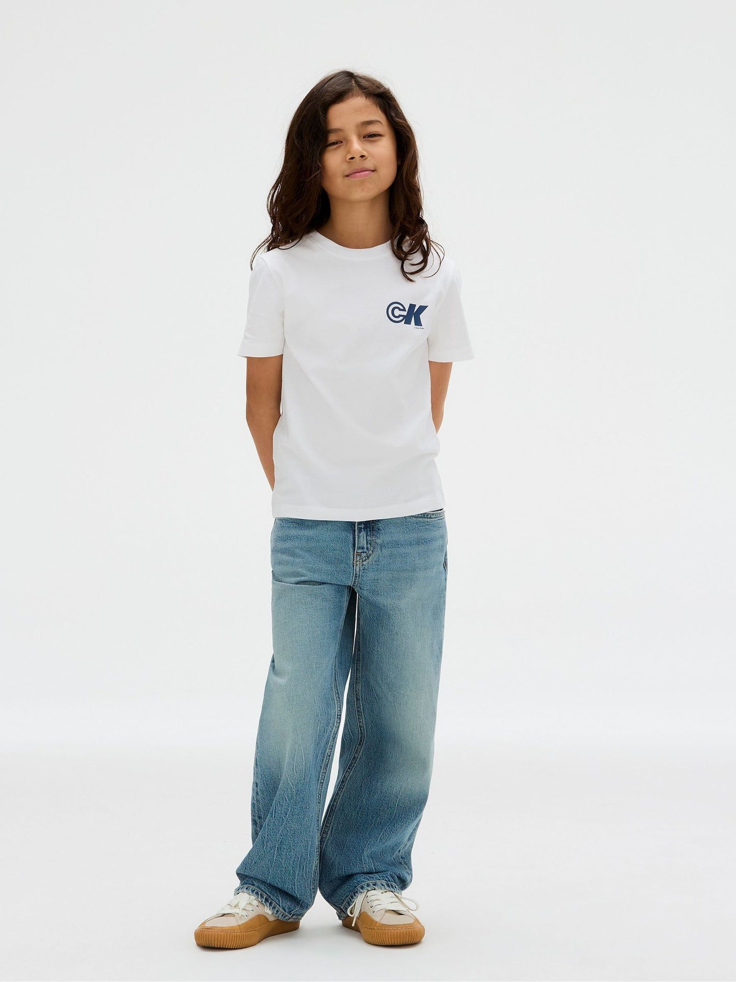 Dsiney Kidz - Calvin Klein White Regular Seasonal T-Shirt image 3
