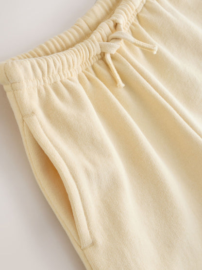 Butter Yellow Wide Leg Sweat Joggers (3mths-7yrs) image 6
