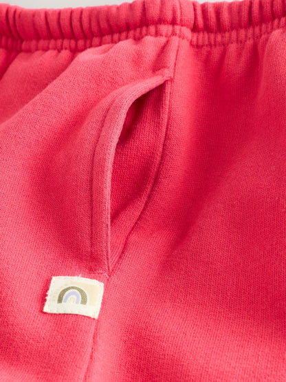 Fuchsia Pink Wide Leg Sweat Joggers (3mths-7yrs) image 6