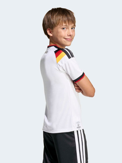 Dsiney Kidz - adidas White Germany 26 Home Kids Jersey image 2