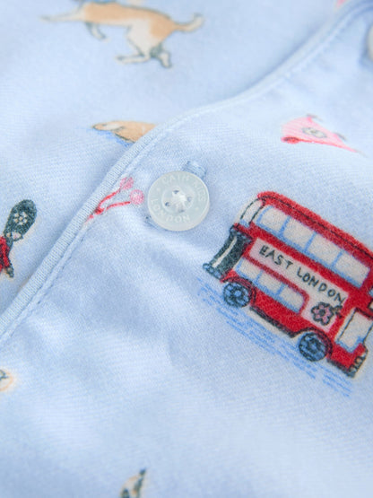 Blue London Cath Kidston Single Button Through Pyjamas - image 11