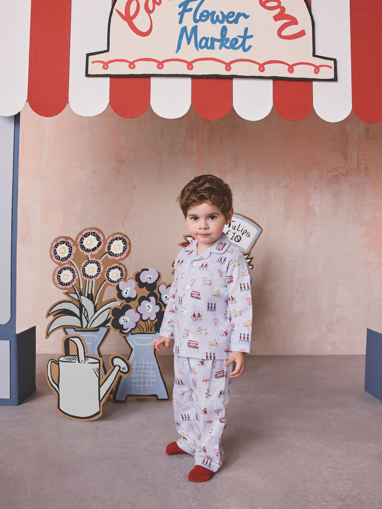 Blue London Cath Kidston Single Button Through Pyjamas image 5