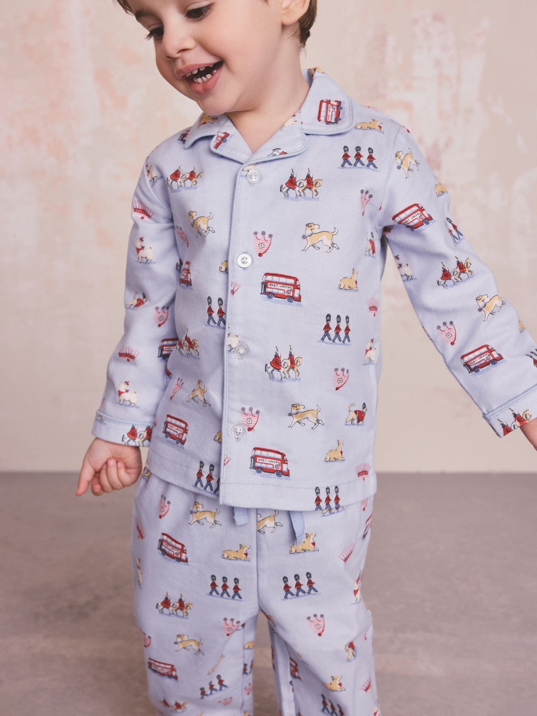 Blue London Cath Kidston Single Button Through Pyjamas image 6