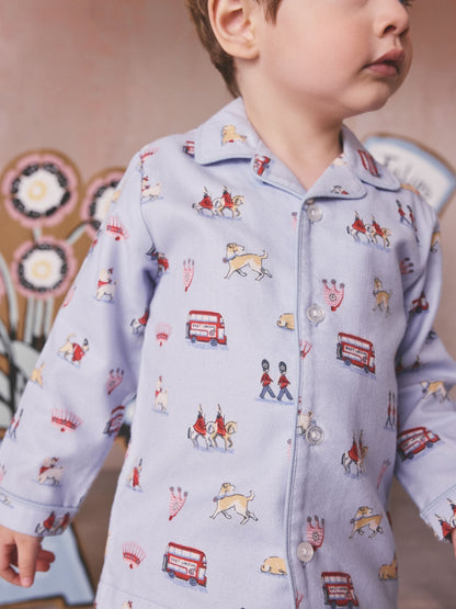 Blue London Cath Kidston Single Button Through Pyjamas image 7