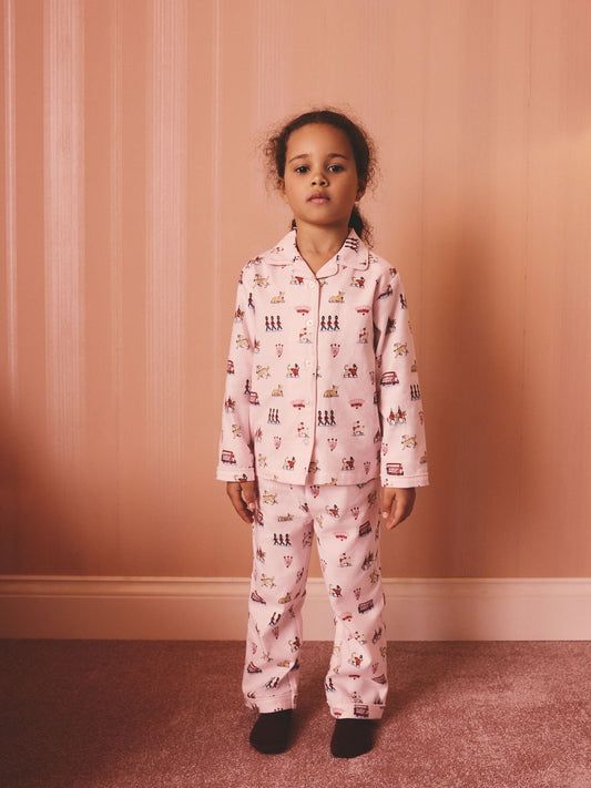 Pink Cath Kidston Button Through Pyjamas image 1
