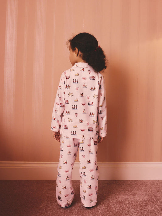 Pink Cath Kidston Button Through Pyjamas image 3