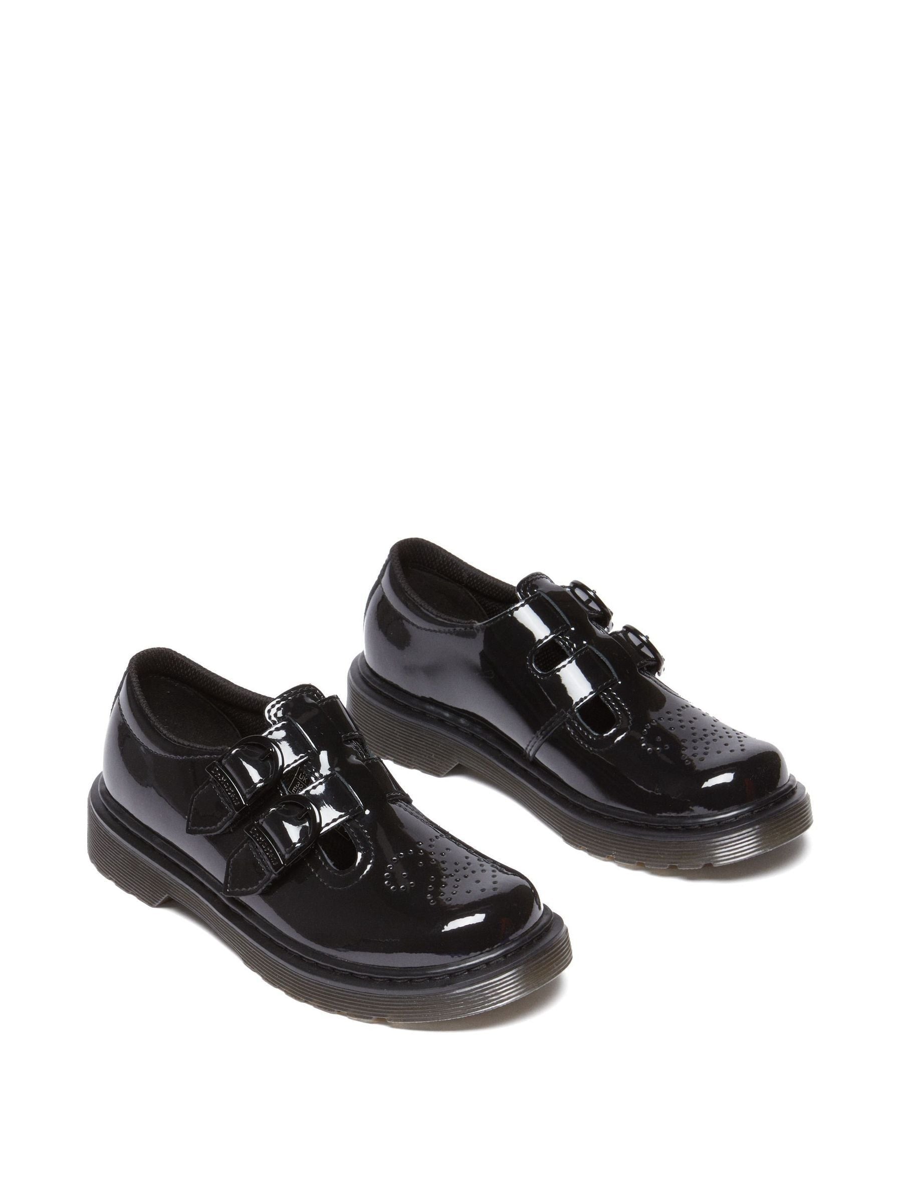 Dr. Martens Black 8065 Mono J Patent Lamper Shoes image 2