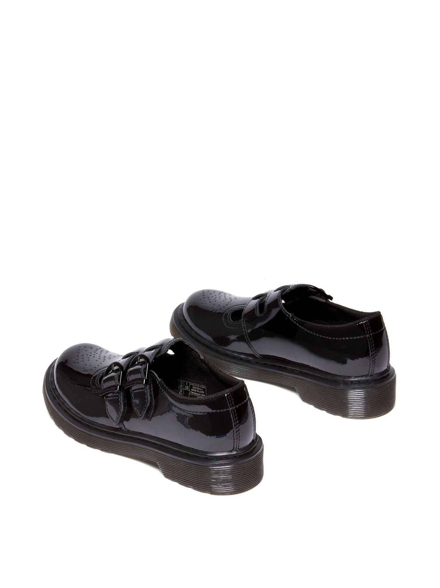 Dr. Martens Black 8065 Mono J Patent Lamper Shoes image 3