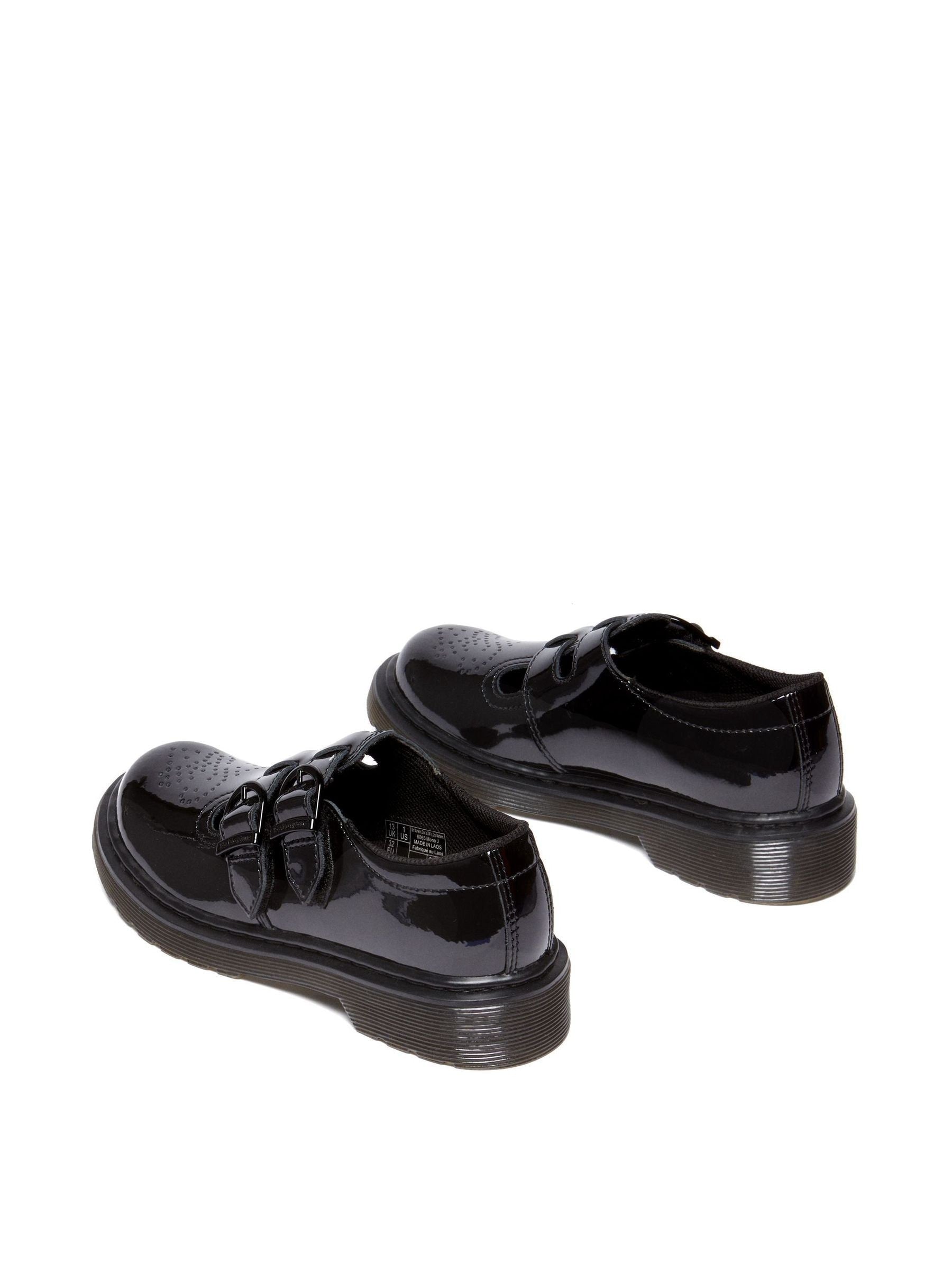 Dr. Martens Black 8065 Mono J Patent Lamper Shoes image 3