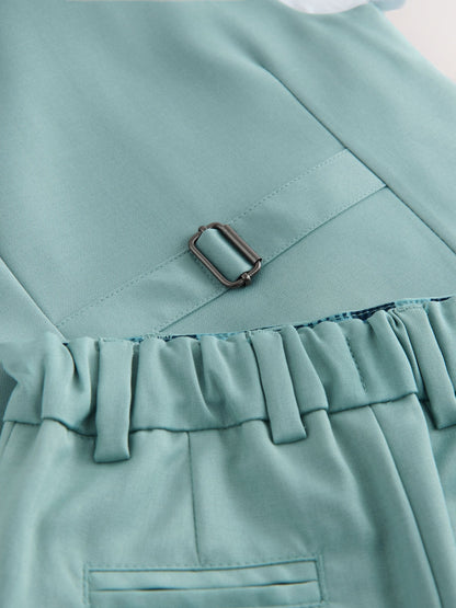 Baker by Ted Baker Green Baker by Ted Baker Shirt Waistcoat and Shorts Set - image 12