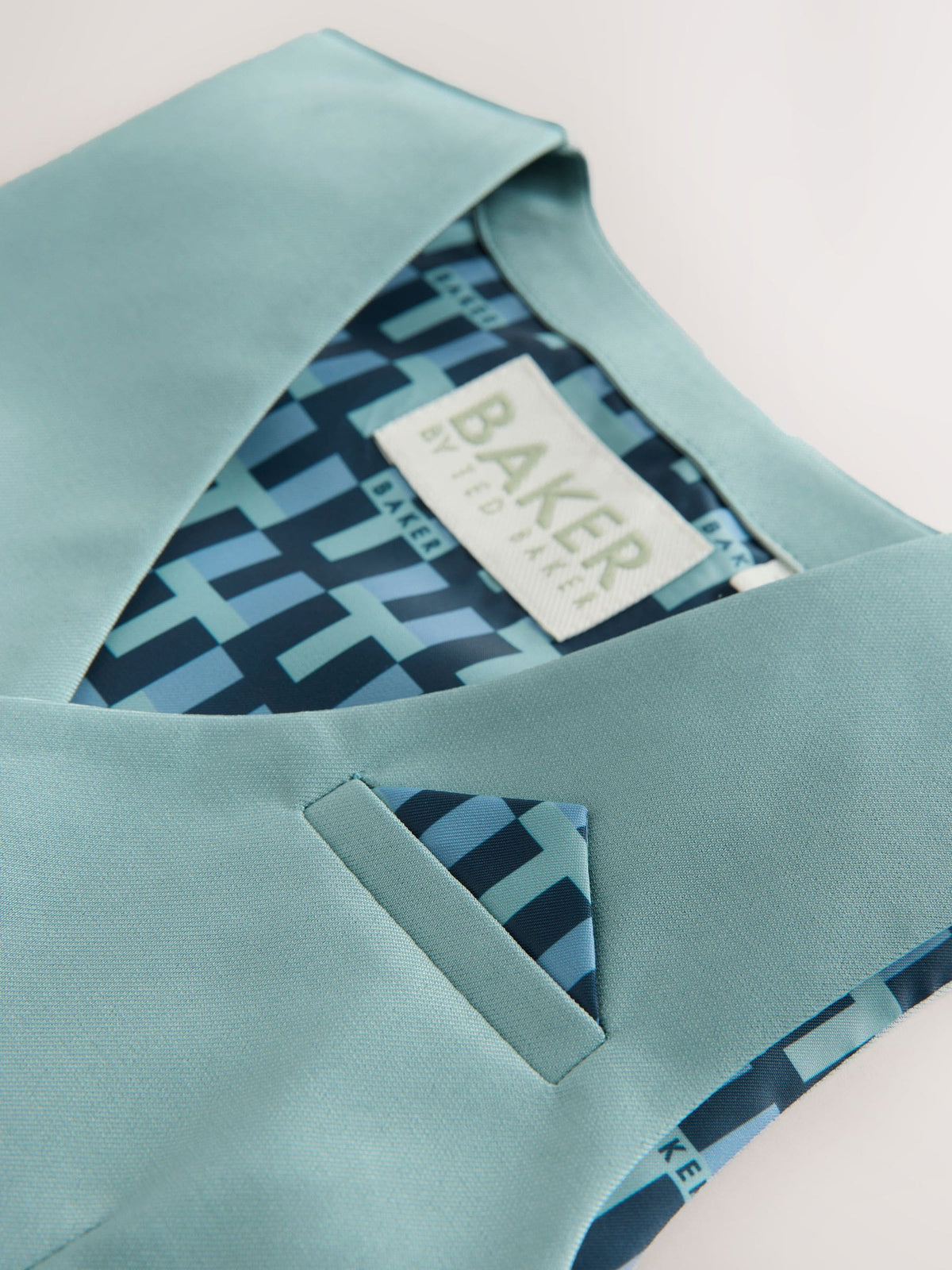 Baker by Ted Baker Green Baker by Ted Baker Shirt Waistcoat and Shorts Set - image 13