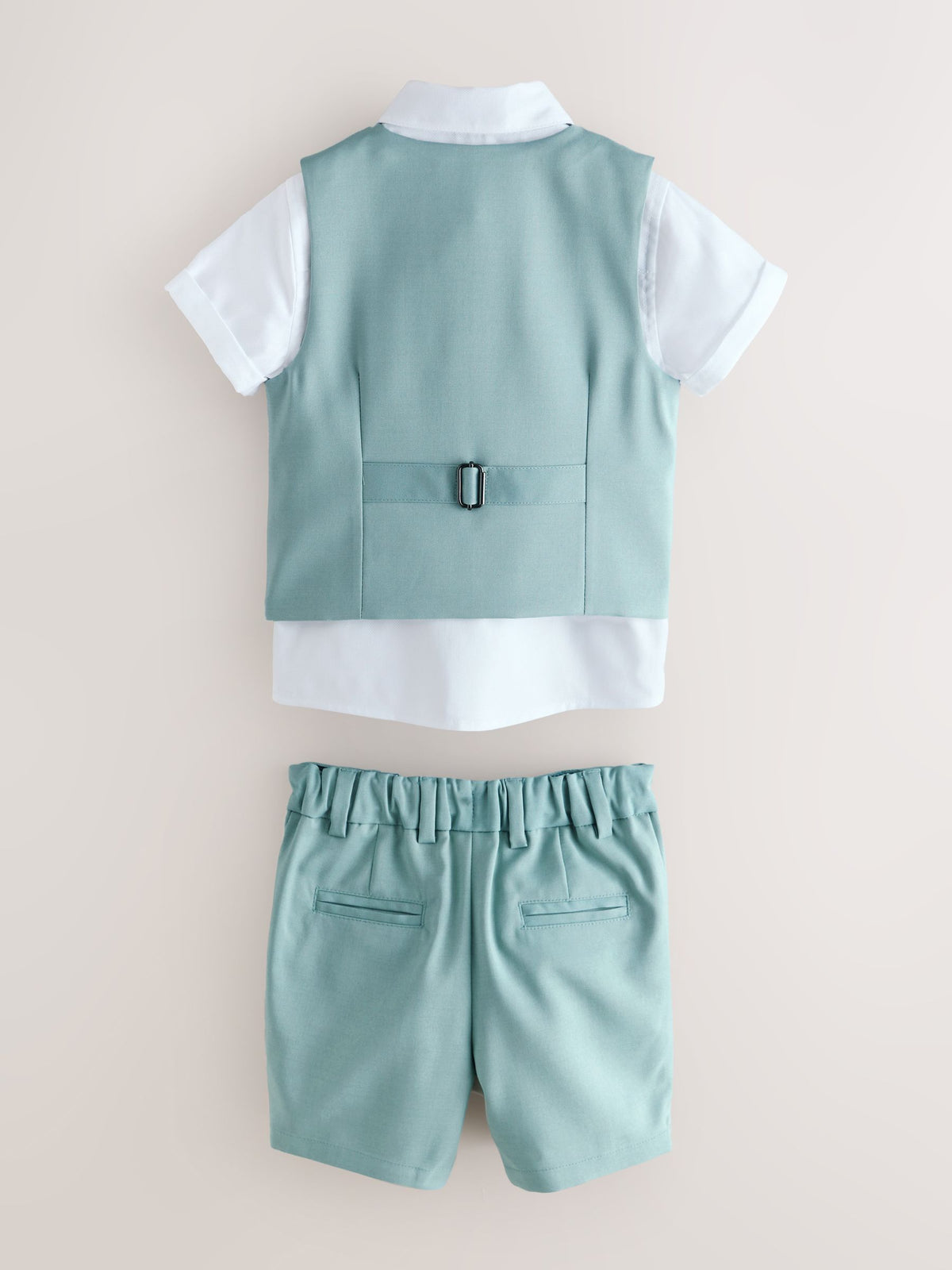 Baker by Ted Baker Green Baker by Ted Baker Shirt Waistcoat and Shorts Set - image 8