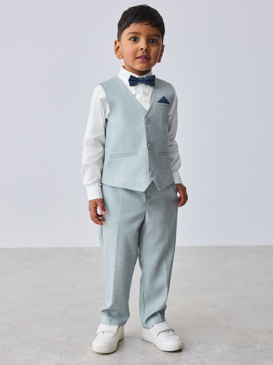 Baker by Ted Baker Waistcoat Shirt And Trousers Set image 1