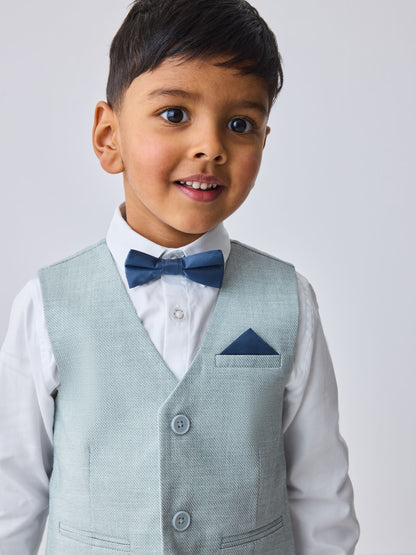 Baker by Ted Baker Waistcoat Shirt And Trousers Set image 4