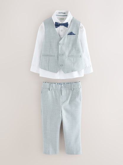 Baker by Ted Baker Waistcoat Shirt And Trousers Set image 5