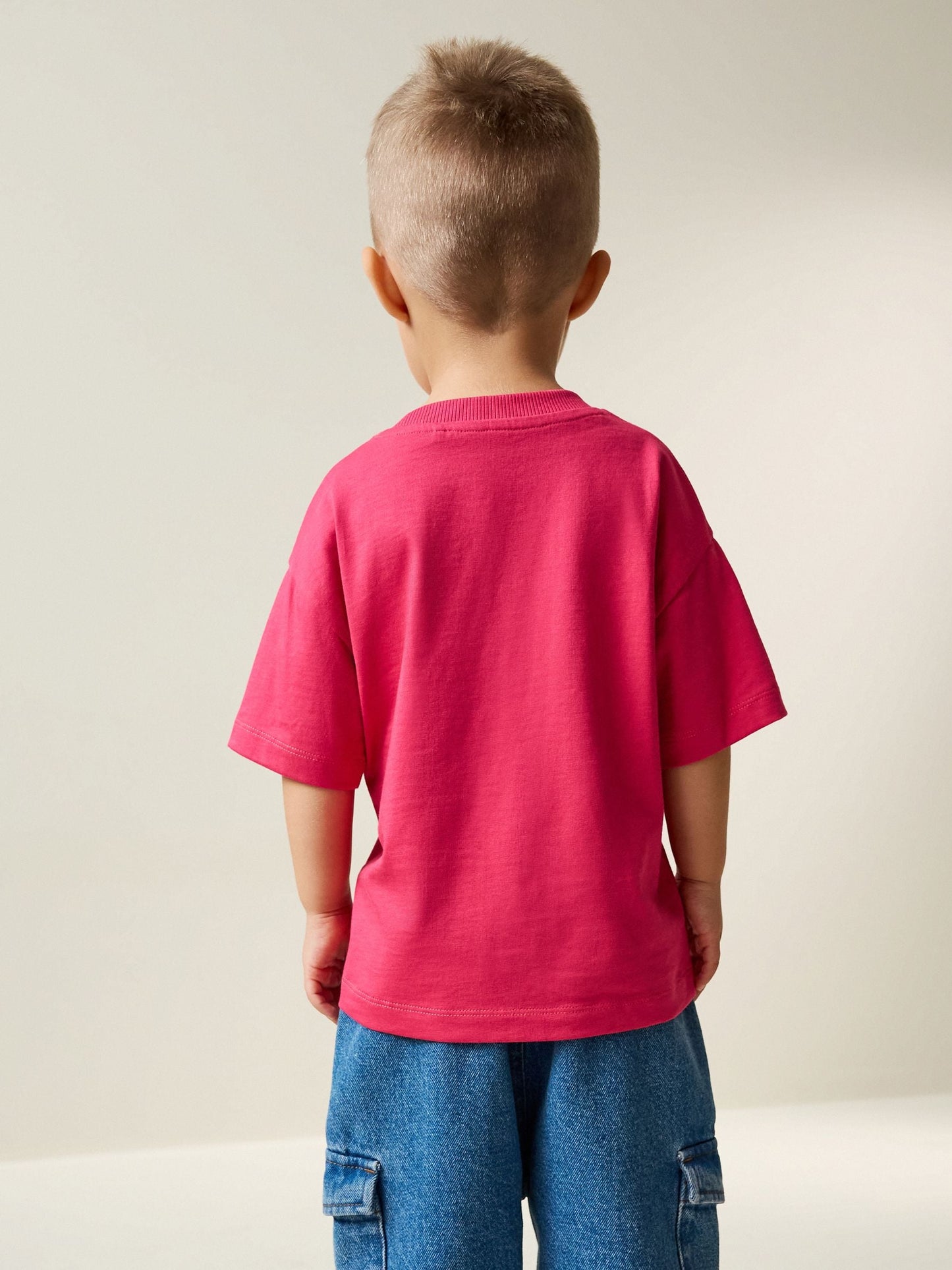 Dsiney Kidz - Pink Smile Short Sleeve Small Graphic T-Shirt (3mths-7yrs) image 3
