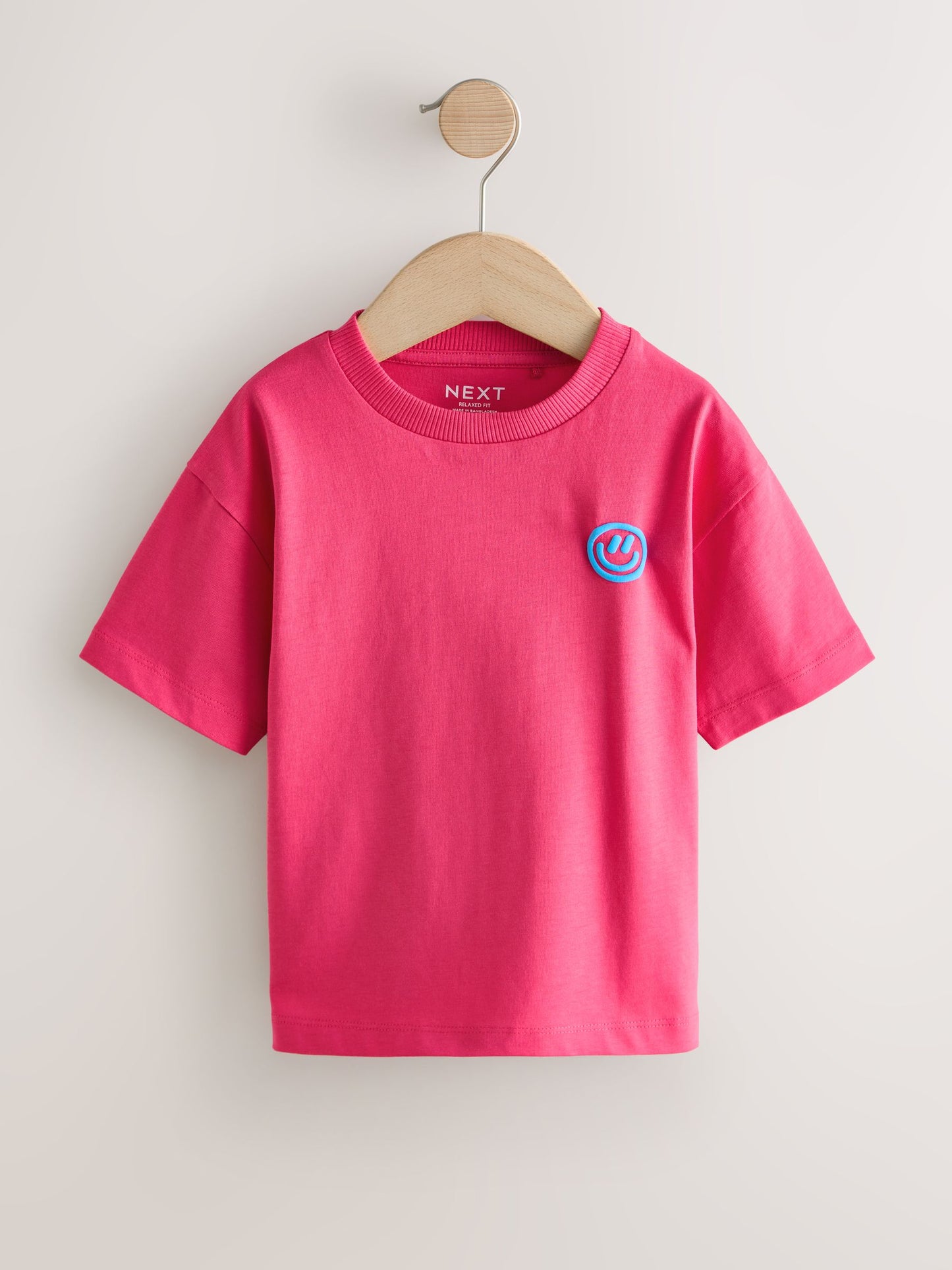 Dsiney Kidz - Pink Smile Short Sleeve Small Graphic T-Shirt (3mths-7yrs) image 4