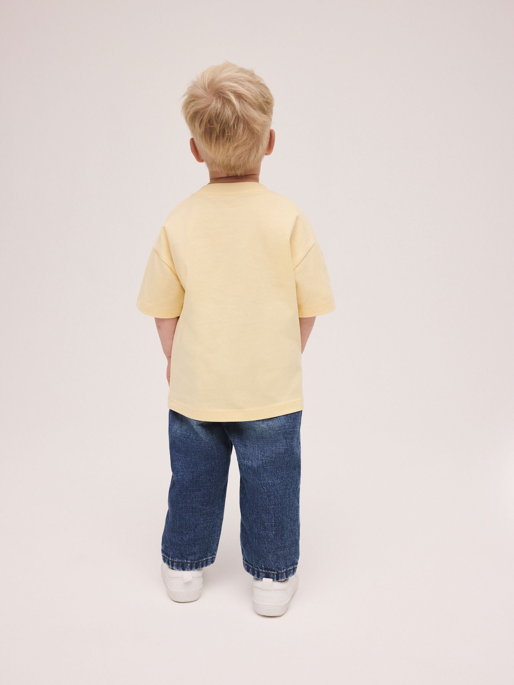 Dsiney Kidz - Yellow Mama's Bestie Short Sleeve Small Graphic T-Shirt (3mths-7yrs) image 3