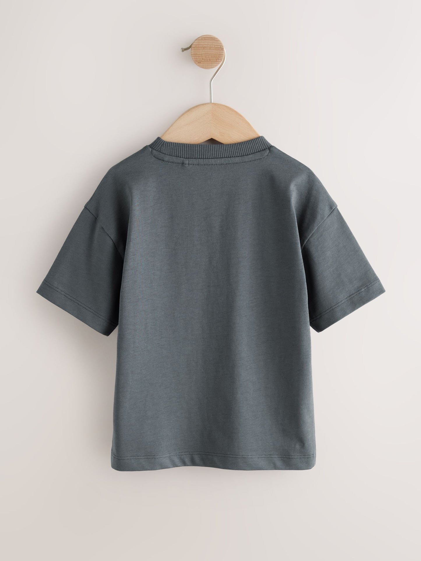 Charcoal Grey Cool Slogan Short Sleeve Small Graphic T-Shirt (3mths-8yrs) image 6