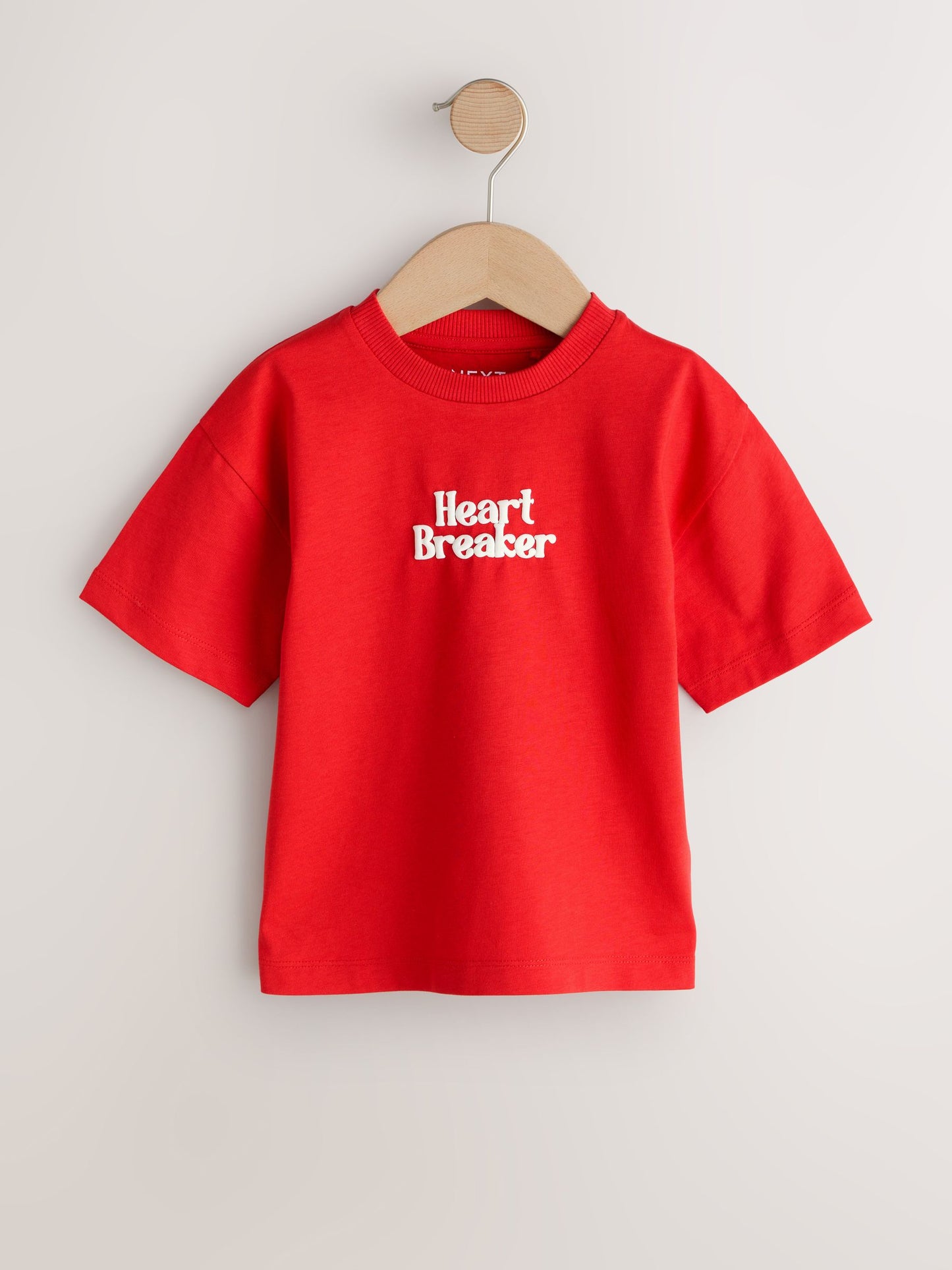 Dsiney Kidz - Red Heart Breaker Short Sleeve Small Graphic T-Shirt (3mths-7yrs) image 4