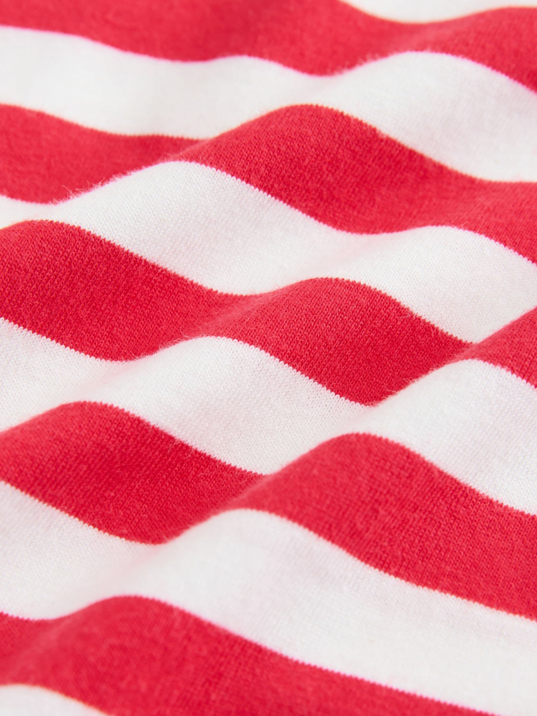 Red/White Short Sleeve Stripe T-Shirt (3mths-7yrs) (3mths-7yrs) image 6