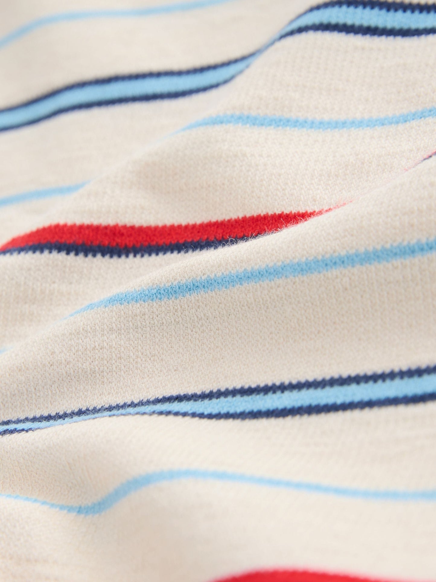 White/Red/Blue Short Sleeve Stripe T-Shirt (3mths-7yrs) (3mths-7yrs) image 7