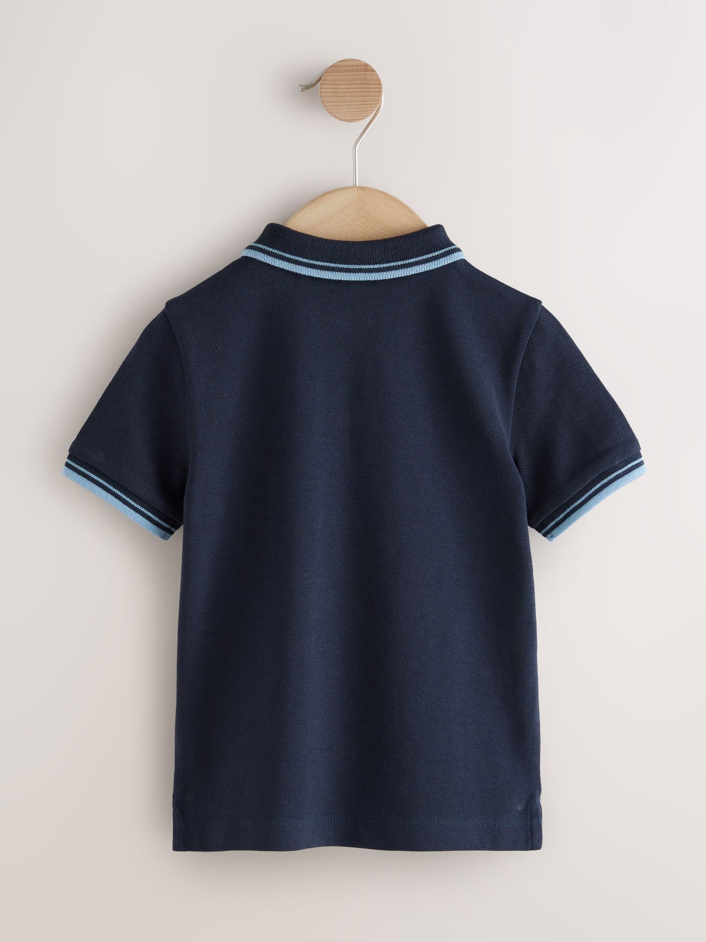 Dsiney Kidz - Navy Blue Bear Embroidery Short Sleeve Polo Shirt (3mths-7yrs) image 2