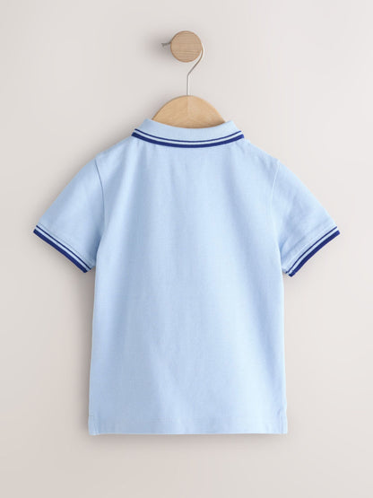Dsiney Kidz - Blue Bear Short Sleeve Polo Shirt (3mths-7yrs) image 2