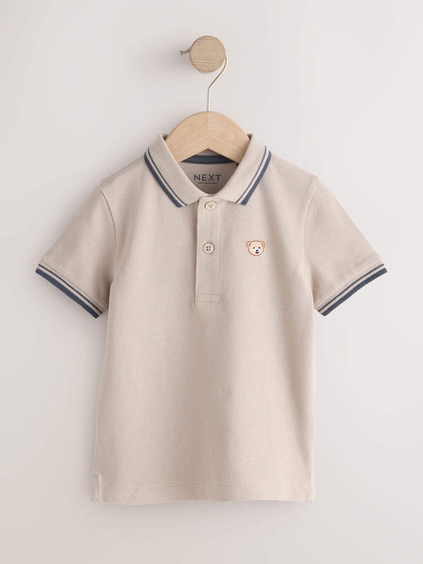 Dsiney Kidz - Stone Bear Short Sleeve Polo Shirt (3mths-7yrs) image 5