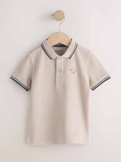 Dsiney Kidz - Stone Bear Short Sleeve Polo Shirt (3mths-7yrs) image 5
