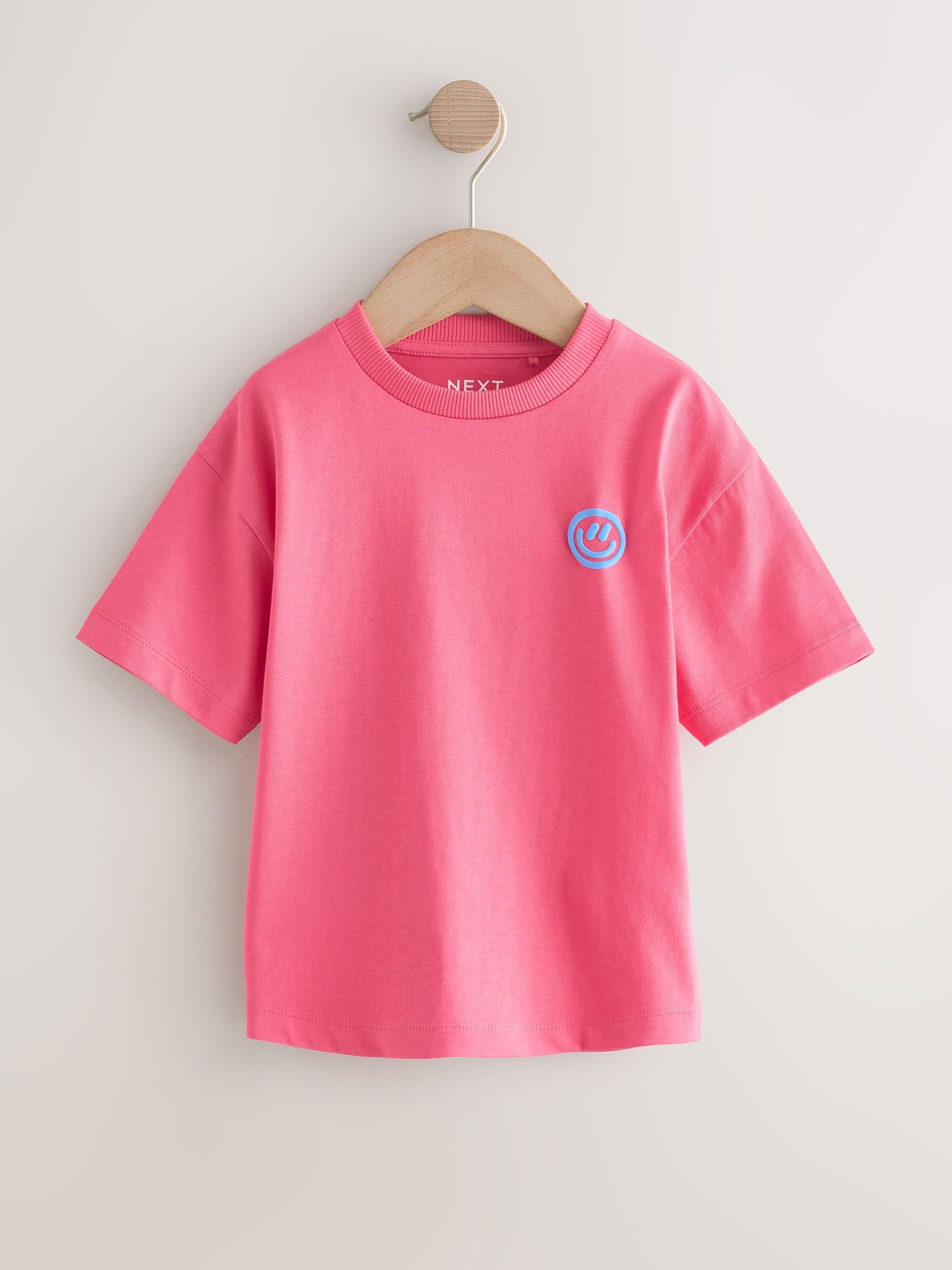 Green/Charcoal/Stone/Pink/Brown Small Short Sleeve Graphic T-Shirts 5 Pack (3mths-7yrs) image 2