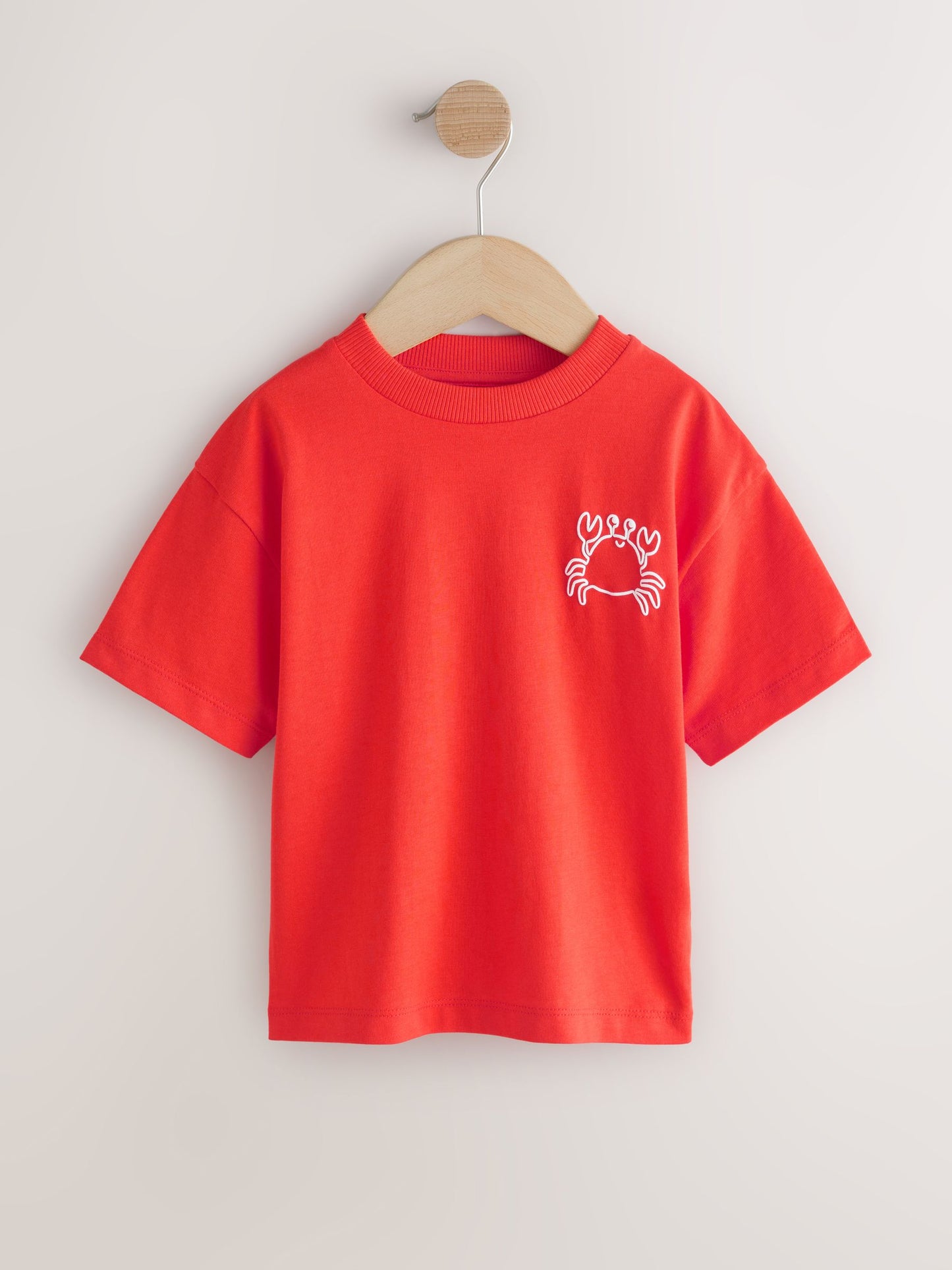 White/Blue/Red/Yellow Slogan Short Sleeve Graphic T-Shirts 4 Pack (3mths-7yrs) image 4