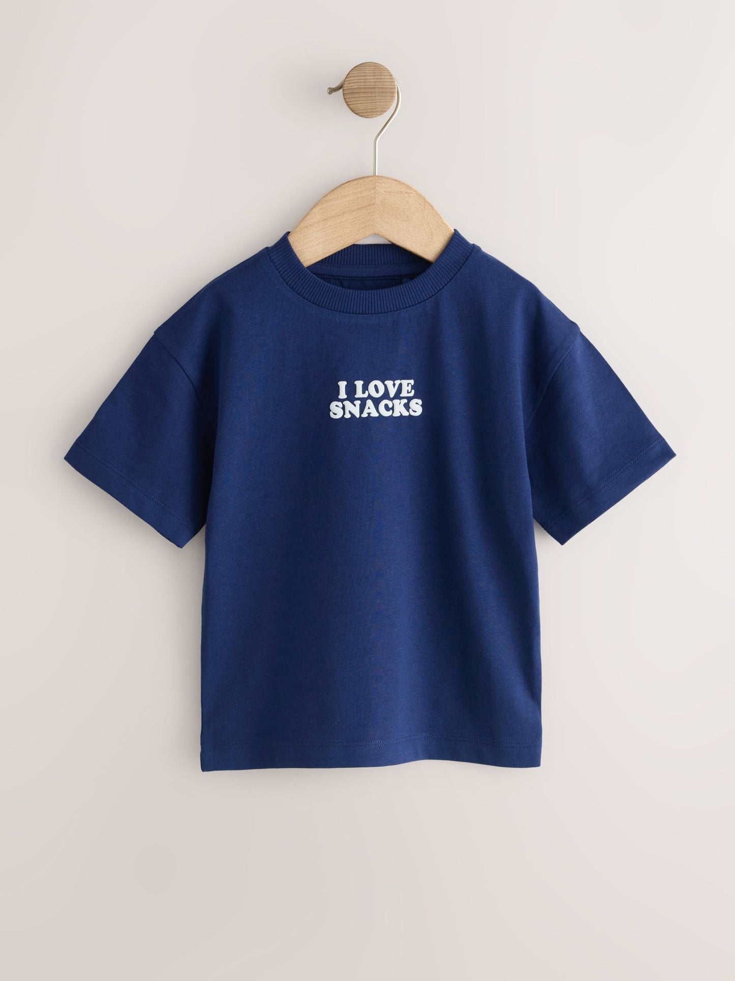 Blue/Charcoal/Green/Brown/Grey Small Short Sleeve Graphic T-Shirts 5 Pack (3mths-7yrs) image 4
