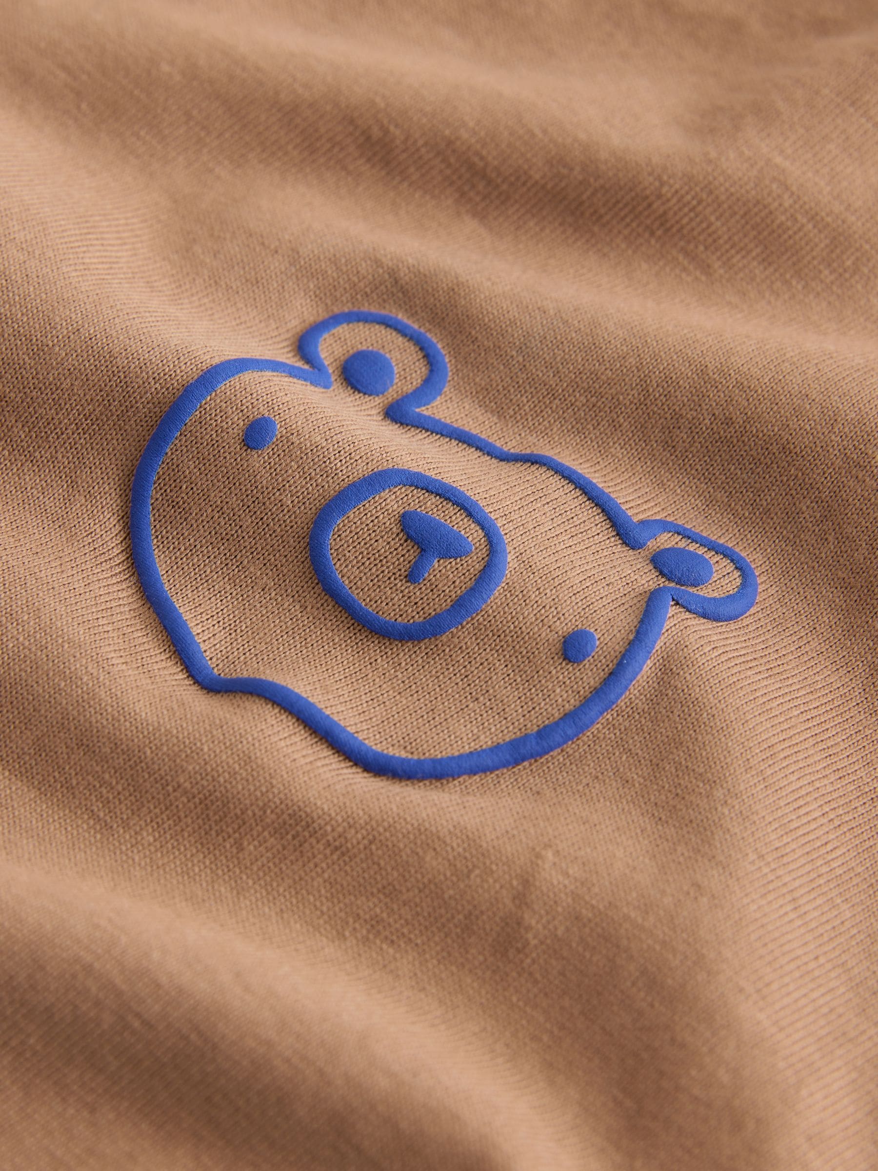 Blue/Charcoal/Green/Brown/Grey Small Short Sleeve Graphic T-Shirts 5 Pack (3mths-7yrs) image 8