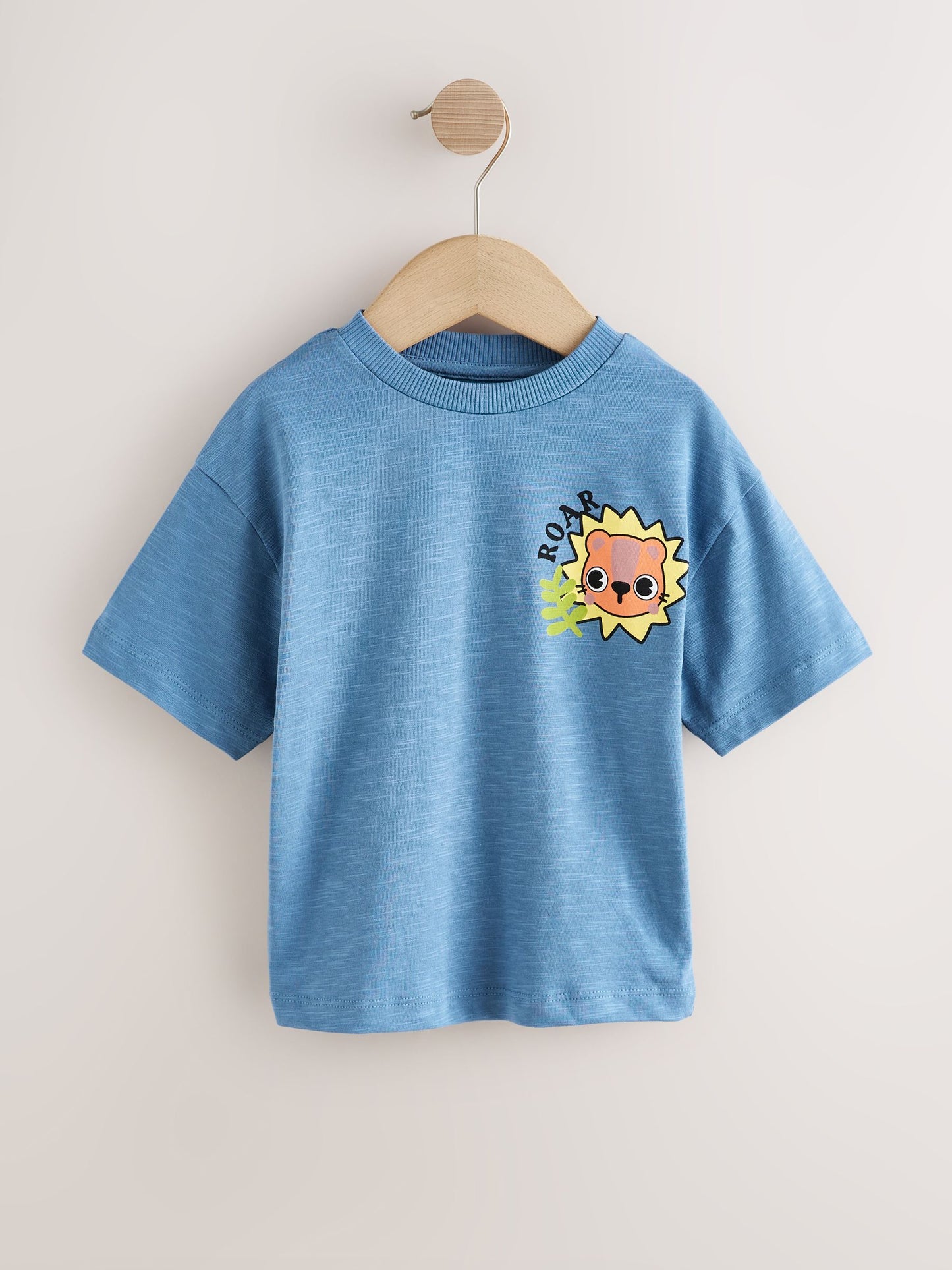 Orange Safari Short Sleeve Graphic T-Shirts 3 Pack (3mths-7yrs) image 4