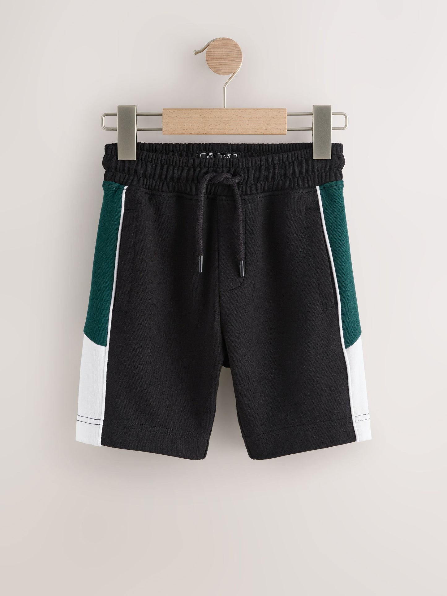 Dsiney Kidz - Green/Black Panelled Sport Shorts (3-16yrs) image 1