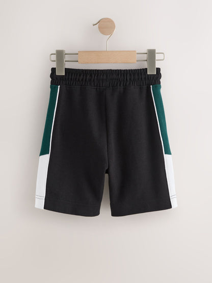 Dsiney Kidz - Green/Black Panelled Sport Shorts (3-16yrs) image 2