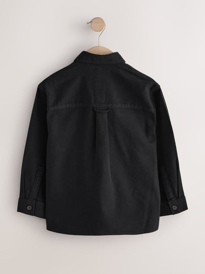 Dsiney Kidz - Black Brushed Overshirt (3-16yrs) image 7