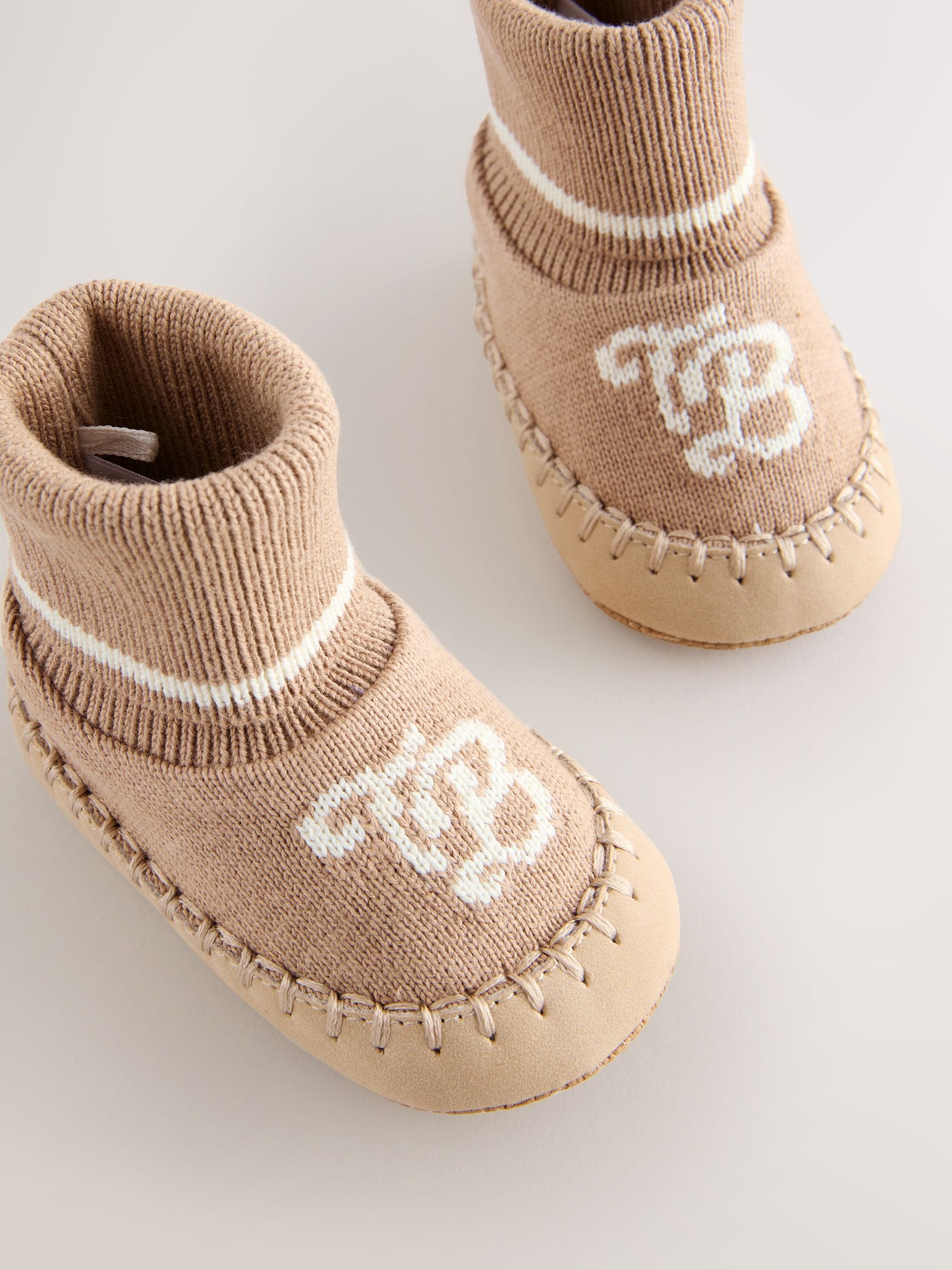 Baker by Ted Baker Baby Boys Knitted Booties image 3