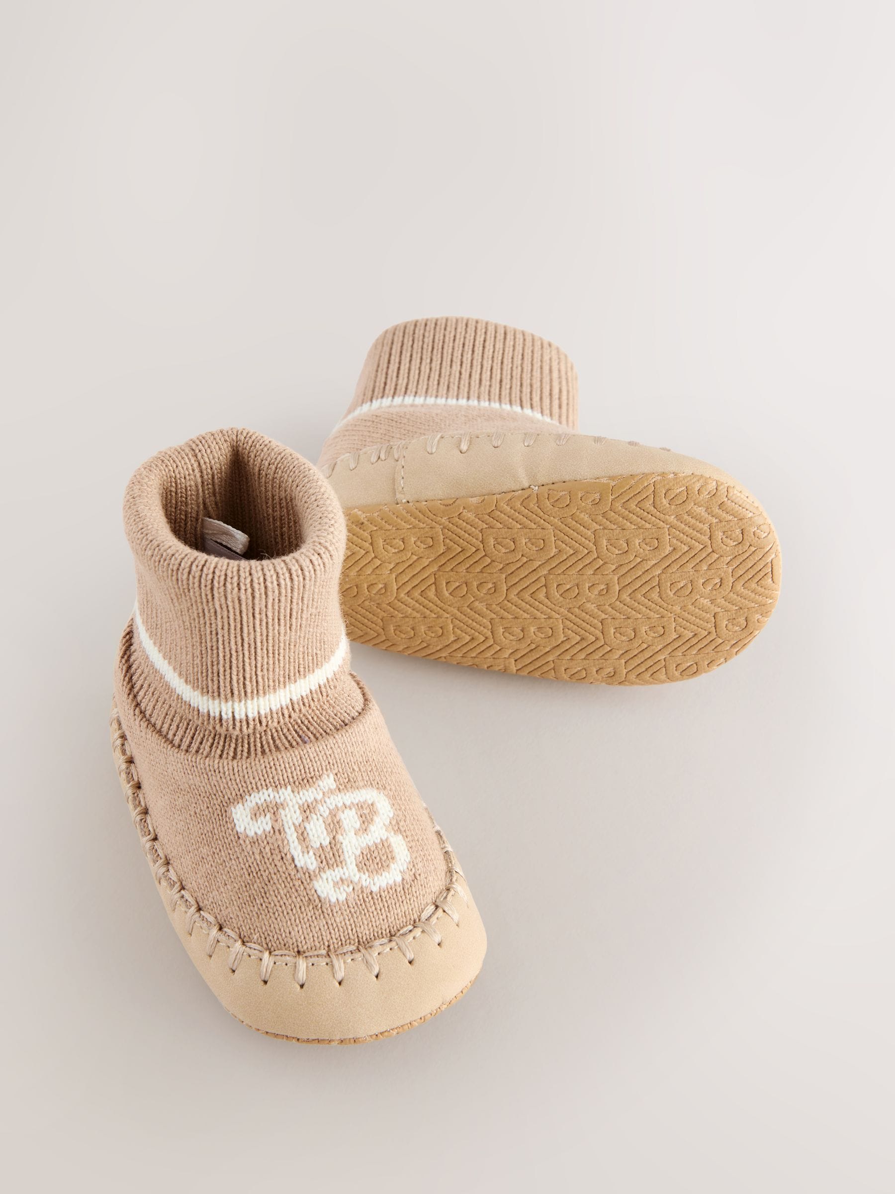 Baker by Ted Baker Baby Boys Knitted Booties image 1