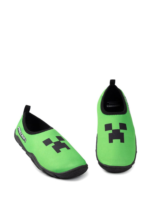 Vanilla Underground Green Boys Minecraft Shoes image 1