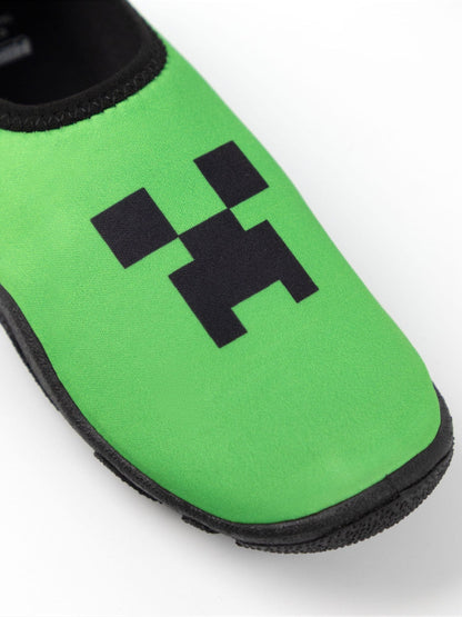 Vanilla Underground Green Boys Minecraft Shoes image 3