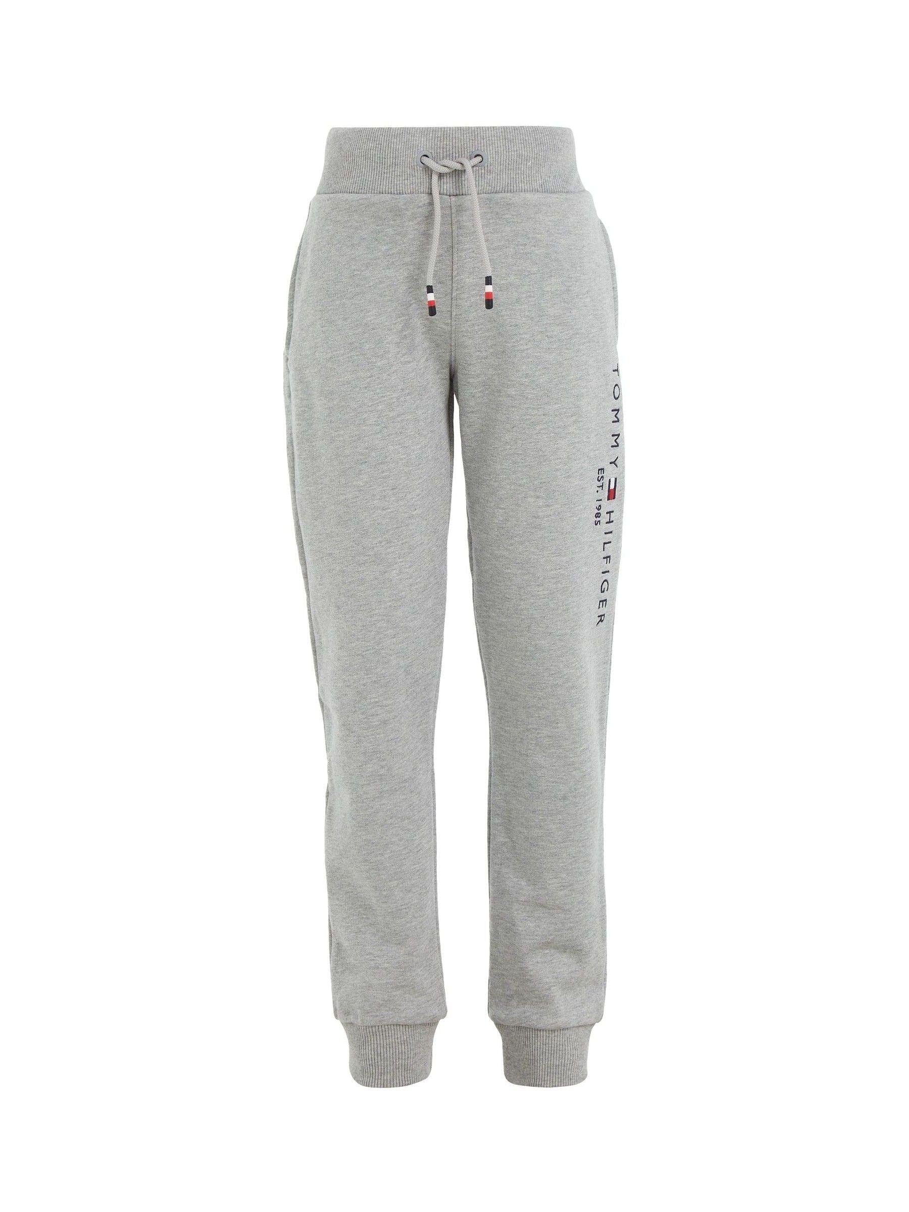 Tommy Hilfiger Grey Essential Pure Cotton Logo Joggers image 9