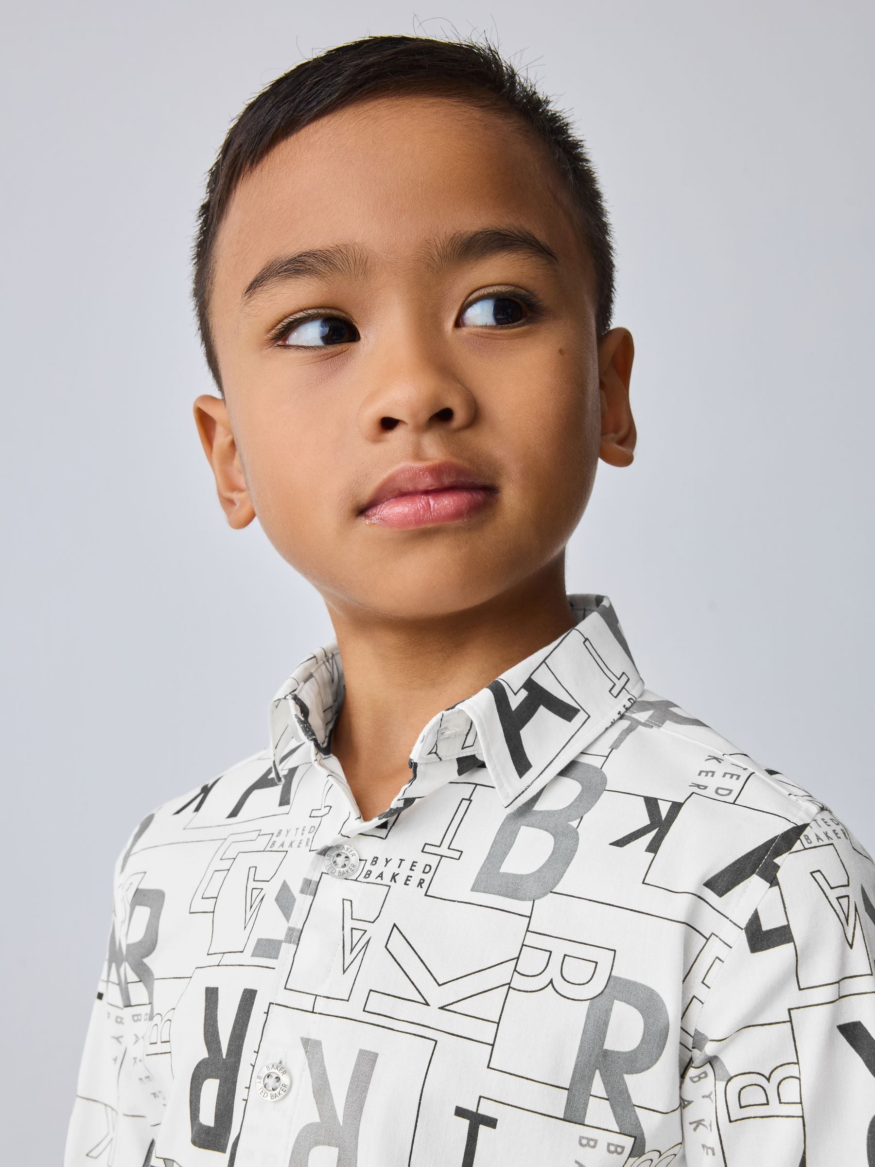 Baker by Ted Baker White Printed Shirt image 5