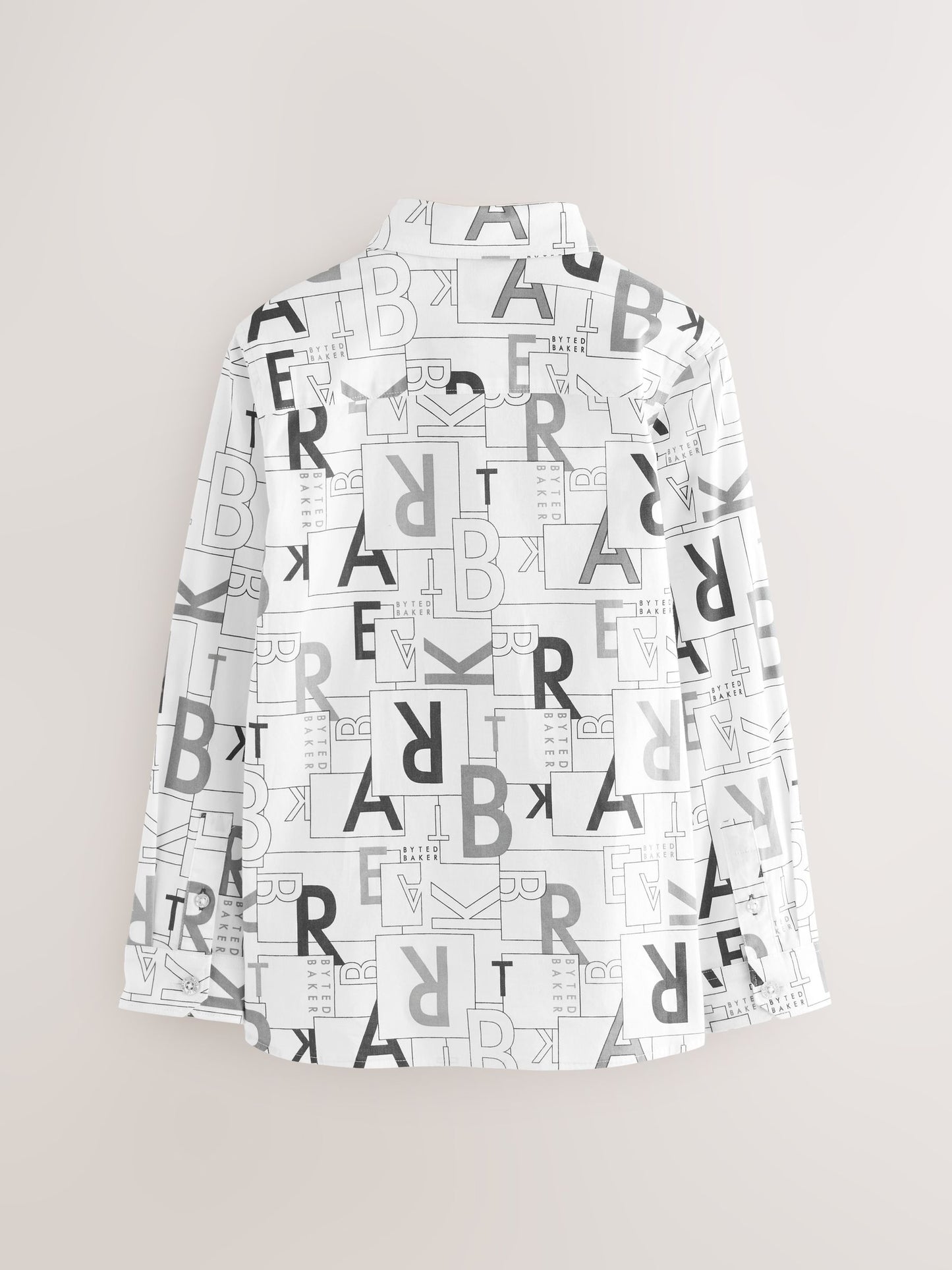 Baker by Ted Baker White Printed Shirt image 7